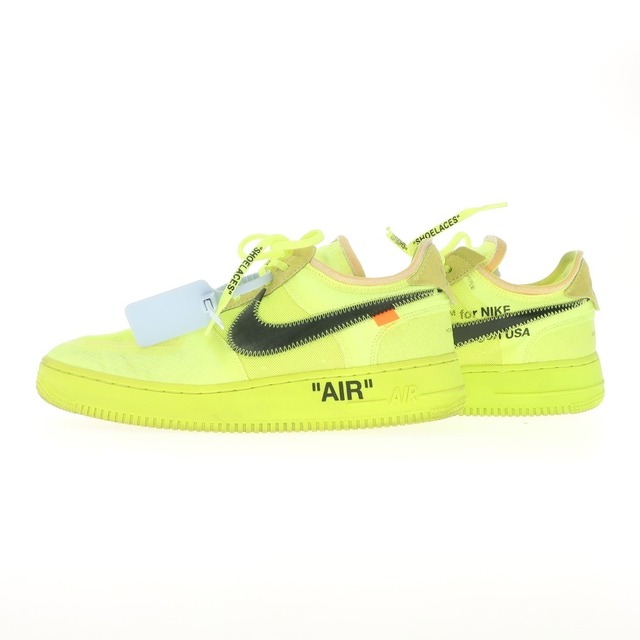 オフホワイト OFF-WHITE THE 10 : NIKE AIR FORCE 1 LOW エアフォースワン スニーカー【サイズ27.5cm】【メンズ】