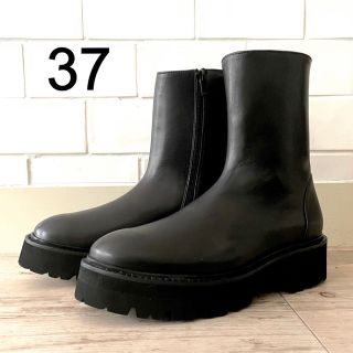 再再販! 【CAMINANDO/カミナンド】SIDE ZIP ブーツ 37 ブーツ