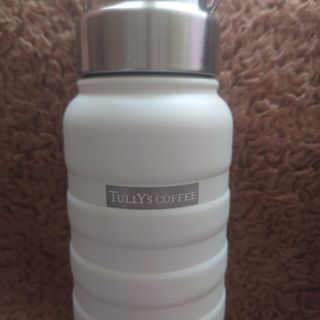 タリーズコーヒー(TULLY'S COFFEE)の【新品・自宅保管】タリーズ・ステンレスマグボトル　オフホワイト・0.53ℓ(タンブラー)