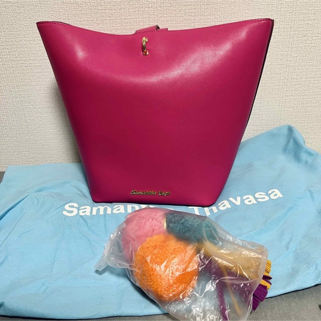 Samantha Vega(サマンサベガ)のSamantha Vega バケツ型バッグ フューシャピンク レディースのバッグ(ショルダーバッグ)の商品写真