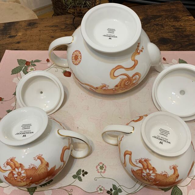 WEDGWOOD - 希少 未使用 ウェッジウッド ダイナスティ ティーポット