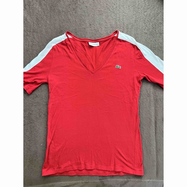 LACOSTE(ラコステ)のラコステ　Tシャツ　サイズ38 レディースのトップス(Tシャツ(半袖/袖なし))の商品写真