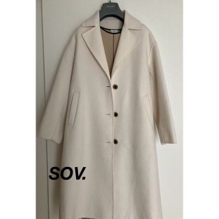 ソブ(Sov.)の★SOVソブ定価6.5万★36size・7-9号★コー(ロングコート)