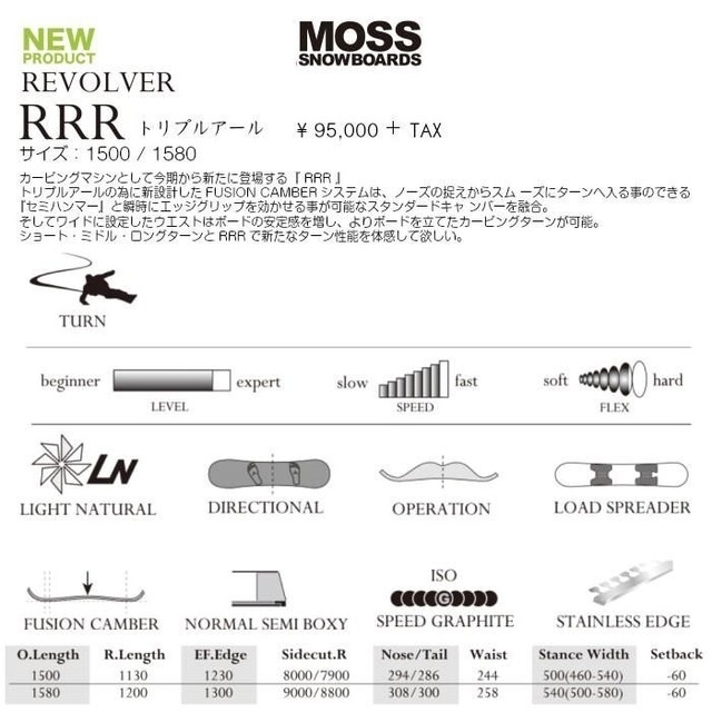 OGASAKA - MOSS REVOLVER RRR 158 ogasaka オガサカの通販 by NON's