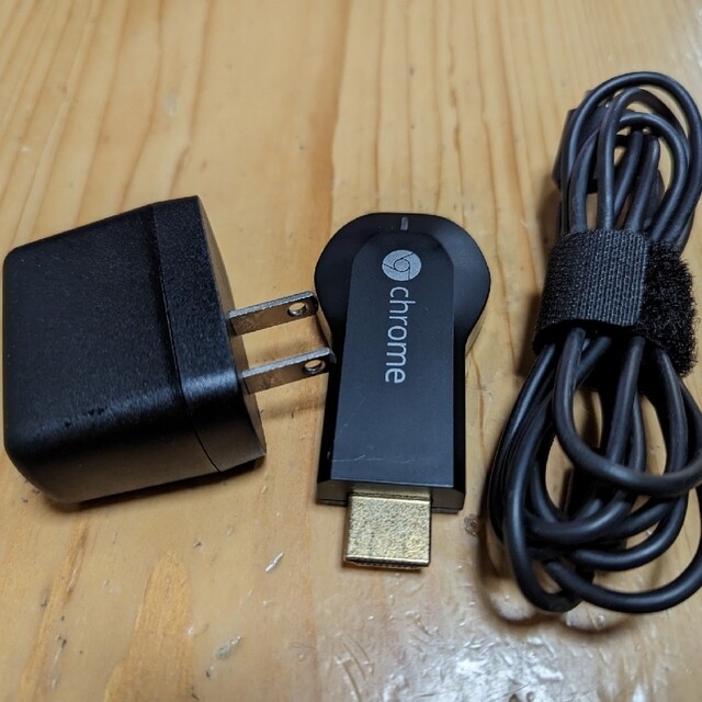 Google(グーグル)のGoogle Chromecast 中古品 スマホ/家電/カメラのスマホ/家電/カメラ その他(その他)の商品写真