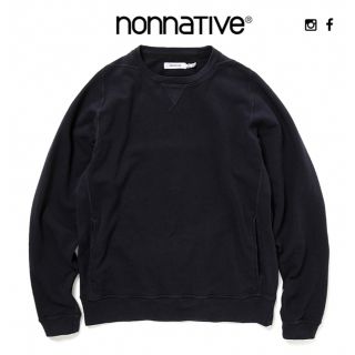 ノンネイティブ(nonnative)のnonnative DWELLER CREW OVERDYED NAVY(スウェット)