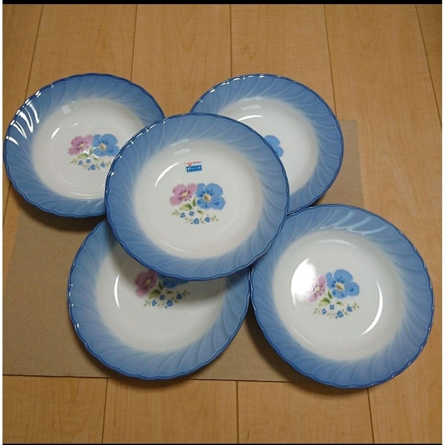 ②食器 お皿セット 5枚 花柄 propar.com.ar
