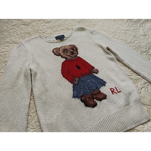 POLO RALPH LAUREN(ポロラルフローレン)のRALPH LAUREN　ポロベアセーター キッズ/ベビー/マタニティのキッズ服男の子用(90cm~)(ニット)の商品写真