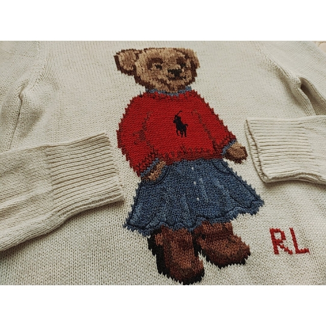 POLO RALPH LAUREN(ポロラルフローレン)のRALPH LAUREN　ポロベアセーター キッズ/ベビー/マタニティのキッズ服男の子用(90cm~)(ニット)の商品写真