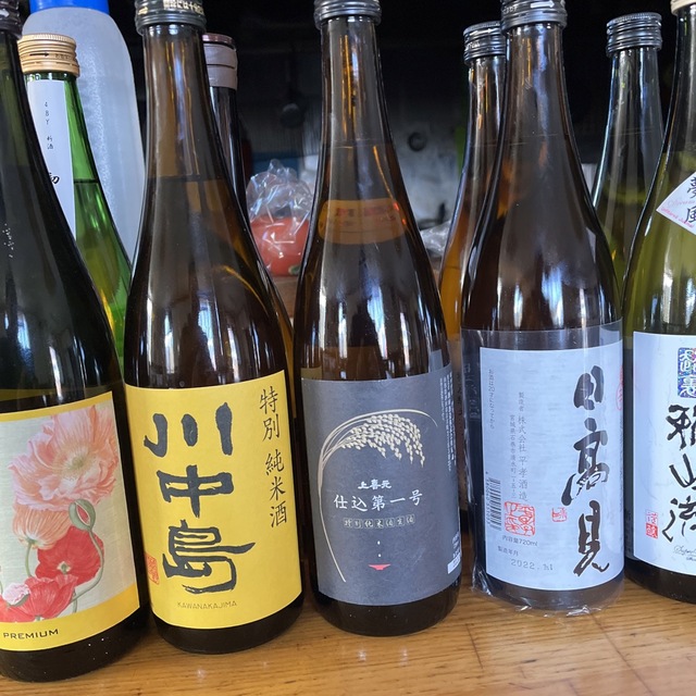 日本酒　四合瓶　川中島　日高見　黒龍など値下げします