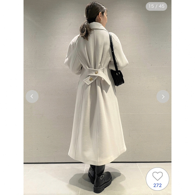 SNIDEL - 1/15値下げ 新品snidel ウエストフィットロングコートの通販