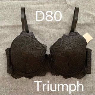 トリンプ(Triumph)のトリンプ  レースブラ　4/5カップ　ブラジャー　ブラック　D80   1枚(ブラ)