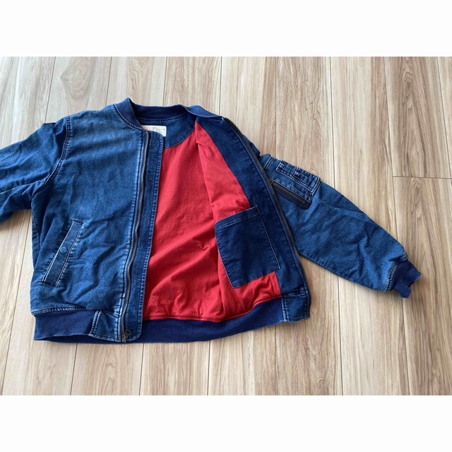 GAP(ギャップ)のGAP デニム　MA1 ジャケット メンズのジャケット/アウター(Gジャン/デニムジャケット)の商品写真