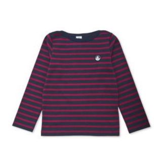 プチバトー(PETIT BATEAU)のプチバトー　マリニエールプルオーバー　ボーダー(Tシャツ/カットソー)