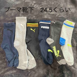 プーマ(PUMA)のプーマ靴下　6足(ソックス)