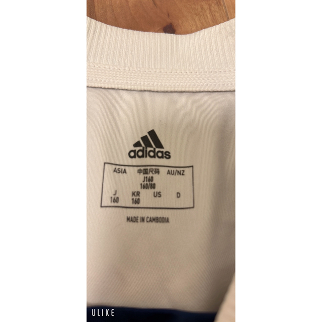 adidas(アディダス)のアディダス　フットサル　サッカー　ウエア　上下　160 スポーツ/アウトドアのサッカー/フットサル(その他)の商品写真