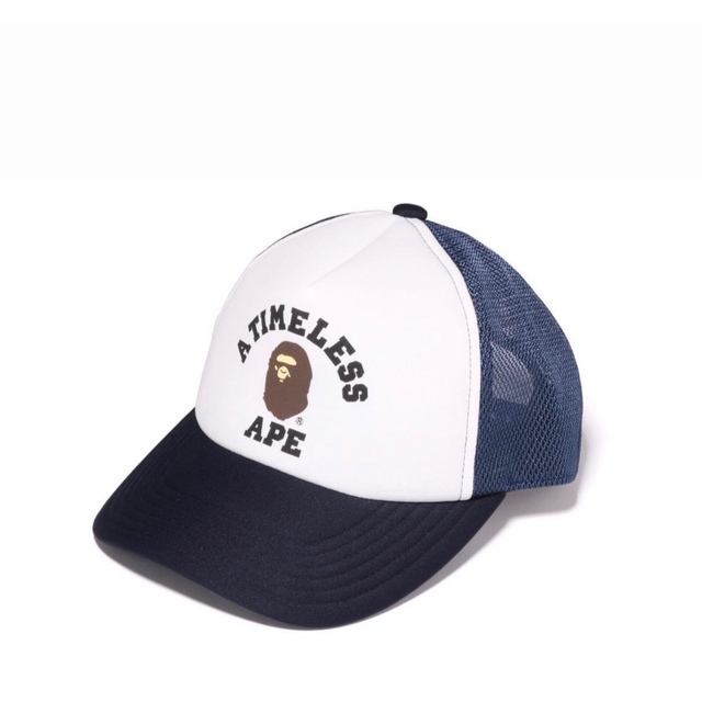 A BATHING APE(アベイシングエイプ)のBAPE X JJJJOUND COLLEGE MESH CAP メンズの帽子(キャップ)の商品写真