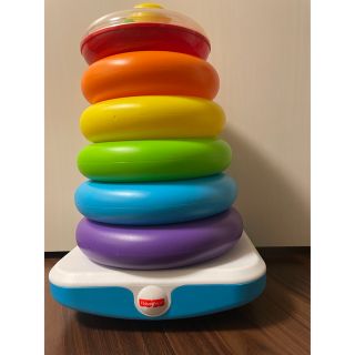 フィッシャープライス(Fisher-Price)のフィッシャープライス　ジャンボゆらりんタワー(知育玩具)