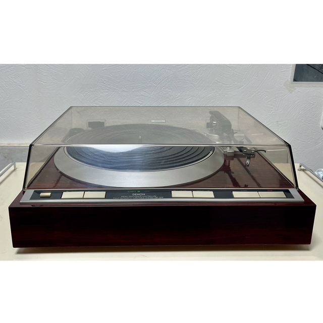 DENON DP-37F 稼働確認済みカートリッジ付レコードプレーヤー