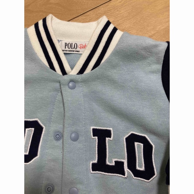 POLO（RALPH LAUREN）(ポロ)のポロベビー　ロンパース　70 キッズ/ベビー/マタニティのベビー服(~85cm)(ロンパース)の商品写真