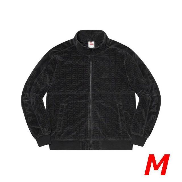 Supreme Nike Velour Track Jacket Black M