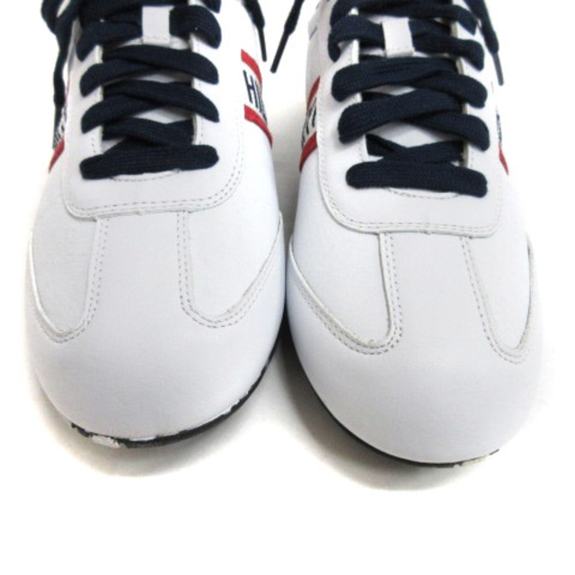 TOMMY HILFIGER(トミーヒルフィガー)のトミーヒルフィガー ロゴ スニーカー 10 ホワイト 230106E 靴 メンズの靴/シューズ(スニーカー)の商品写真