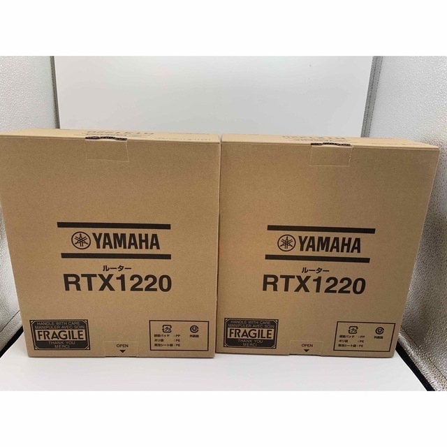 【新品・未開封】 ヤマハ RTX1220 2台