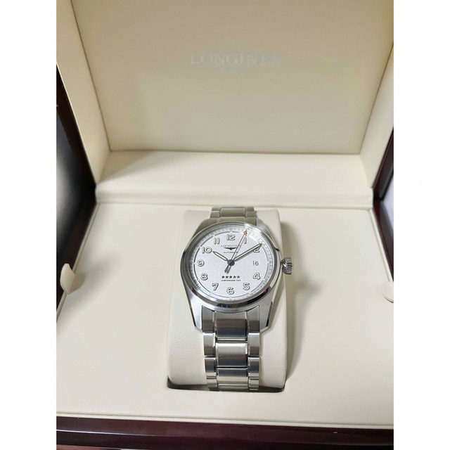 美品　ロンジンlongines スピリット　40mm シルバー