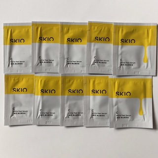 ロートセイヤク(ロート製薬)のSKIO スキオ　VC ホワイトピールセラム　10包 サンプル(美容液)