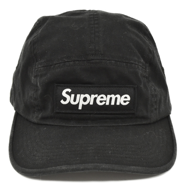 SUPREME シュプリーム CAMP CAP キャンプキャップ ボックスロゴ ブラック