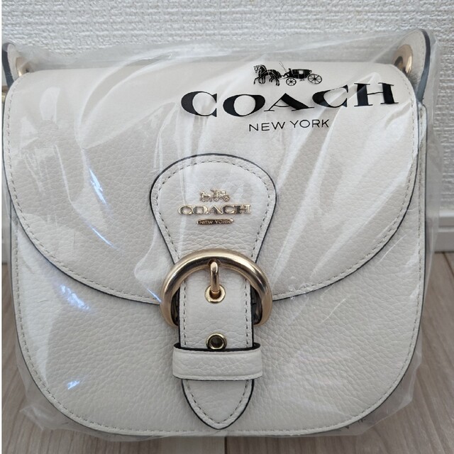 COACH ハンドバッグ　ショルダーバッグ　白