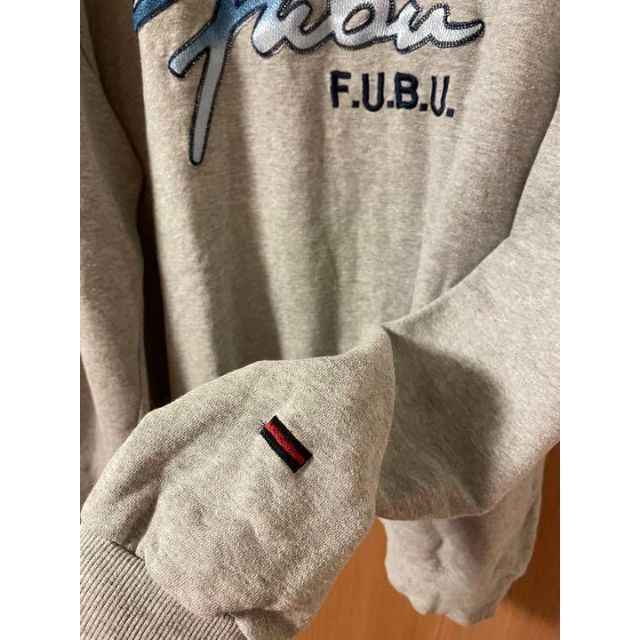 FUBU(フブ)のあっくん様専用【119】フブ FUBU スウェット オーバーサイズ グレー メンズのトップス(スウェット)の商品写真