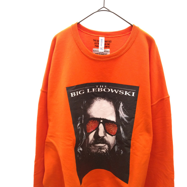 WACKO MARIA(ワコマリア)のWACKO MARIA ワコマリア 20AW BIG LEBOWSKI CREW NECK SWEAT SHIRT ビッグ リボウスキ クルーネックスウェット オレンジ メンズのトップス(スウェット)の商品写真