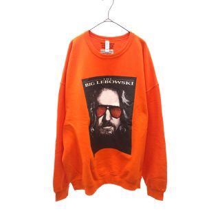 ワコマリア(WACKO MARIA)のWACKO MARIA ワコマリア 20AW BIG LEBOWSKI CREW NECK SWEAT SHIRT ビッグ リボウスキ クルーネックスウェット オレンジ(スウェット)