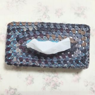 ハンドメイド☆ティッシュBOXカバー(雑貨)