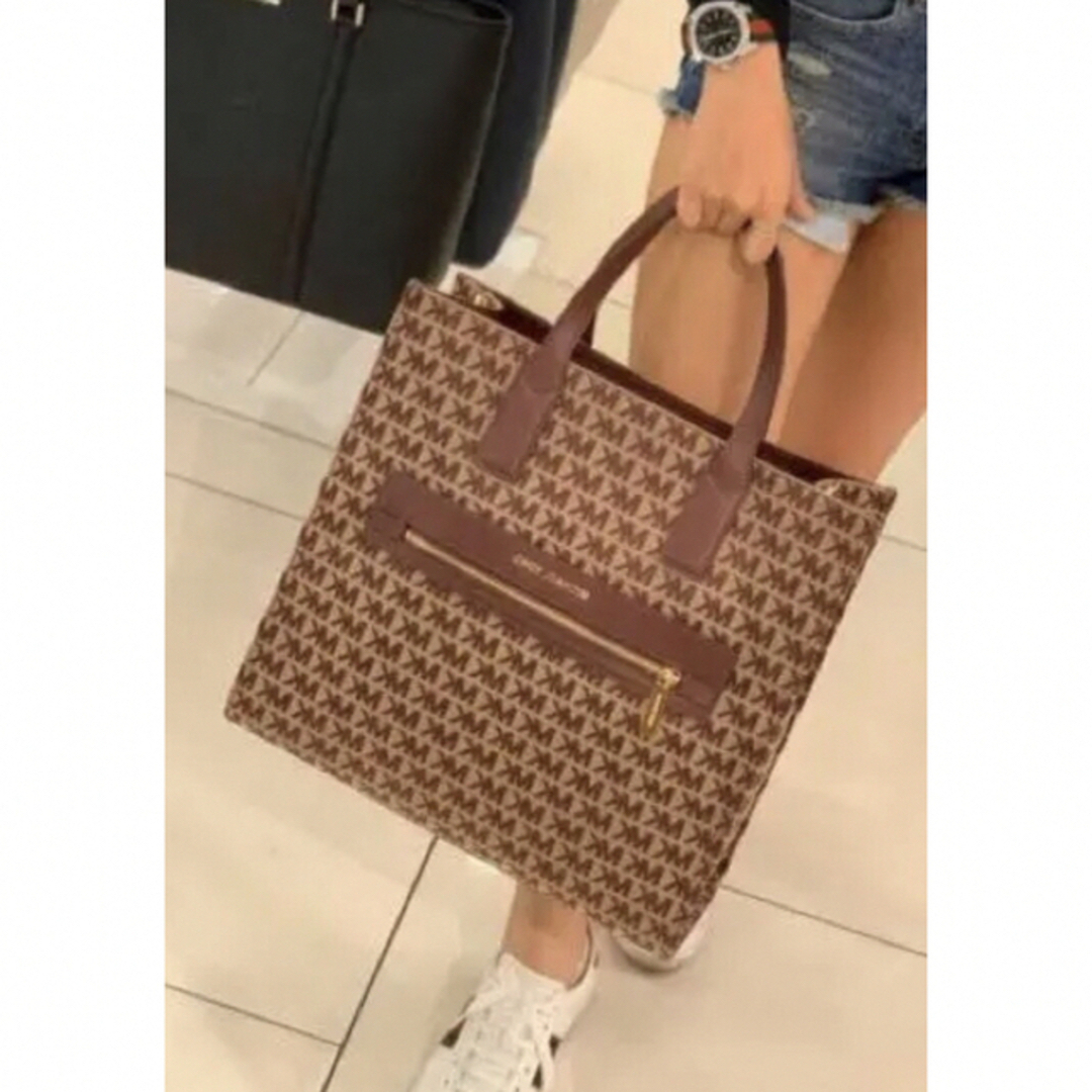 MICHEAL KORS ジャカード トート ラージ トートバッグ   トートバッグ