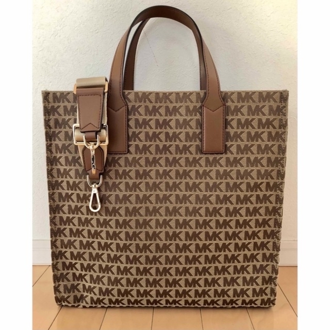 MICHEAL KORS ジャカード トート ラージ トートバッグ | www.fleettracktz.com