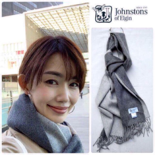 Johnstons - 97900円 正規代理店タグ付 ジョンストンズ カシミヤ