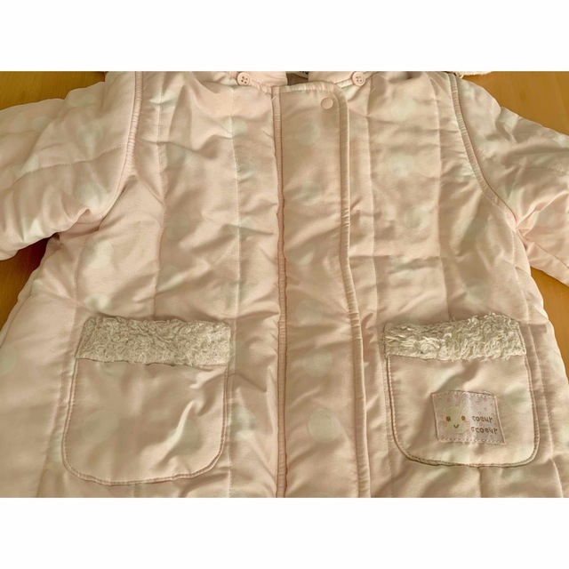 coeur a coeur(クーラクール)のクーラクール ダウンコート 95 キッズ/ベビー/マタニティのキッズ服女の子用(90cm~)(コート)の商品写真