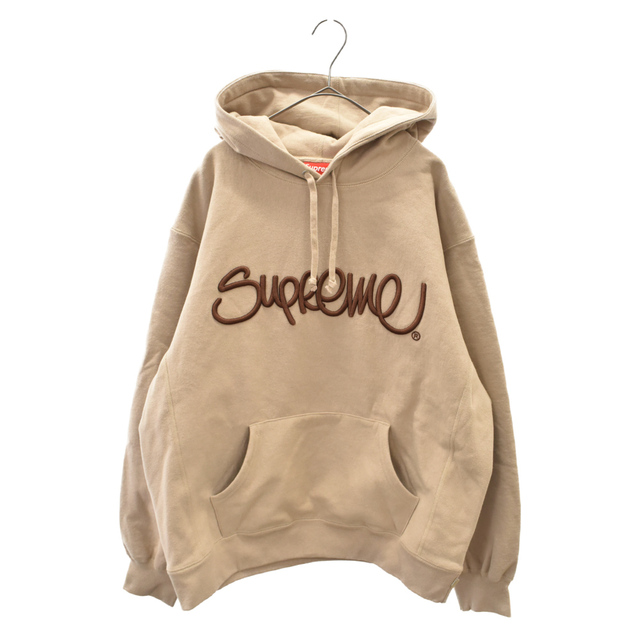 SUPREME シュプリーム 22SS Raised Handstyle Hooded Sweatshirt ハンドスタイルフーディー  プルオーバーパーカー ブラウン | フリマアプリ ラクマ