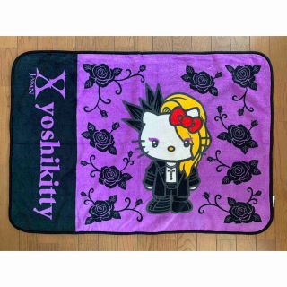 サンリオ(サンリオ)のXJAPAN YOSHIKI ハローキティ コラボブランケット(ミュージシャン)