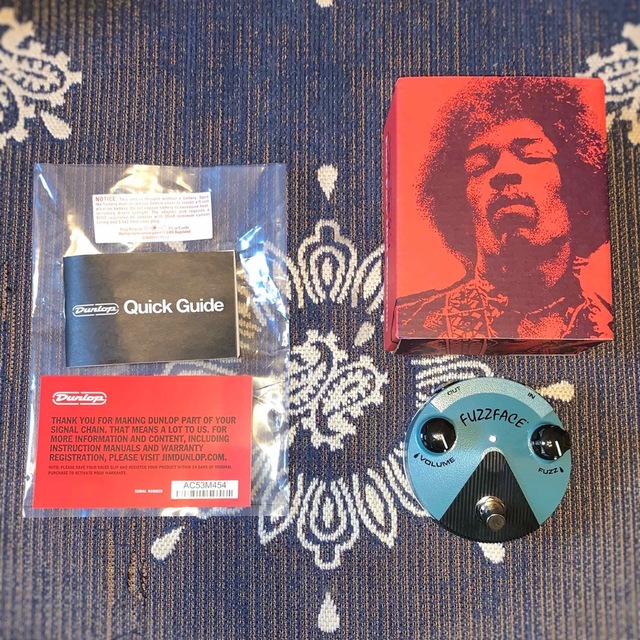 JIM DUNLOP FFM3 Fuzz Face Mini Hendrixの+triclubdoha.com