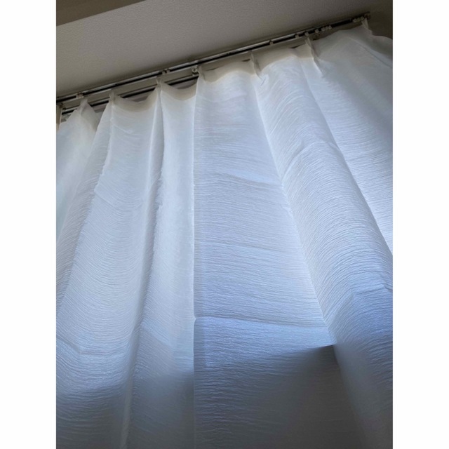 ニトリ レースNナチュレシャイン 幅100×丈108cm×2枚 ブラインド ...