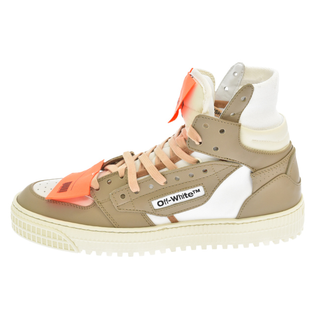 OFF-WHITE オフホワイト Off-Court 3.0 High Dark Sand オフコート ハイカットスニーカー サンドOMIA065F22LEA0010417