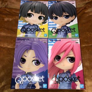 バンプレスト(BANPRESTO)の【ブルーロック】Qposket フィギュア4種セット(アニメ/ゲーム)