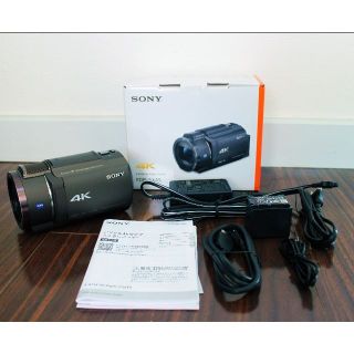 ソニー(SONY)のSONY FDR-AX45 4K ビデオカメラ完動品 (ビデオカメラ)