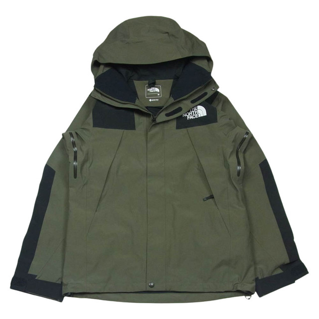 THE NORTH FACE ノースフェイス NP61800 Mountain Jacket マウンテン シェル パーカー ジャケット ブラック系 グレイッシュカーキ系 M