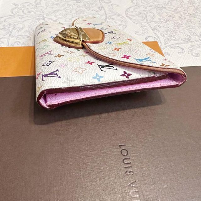 LOUIS VUITTON(ルイヴィトン)の【レア！廃盤品】ルイヴィトン マルチカラー ポルトフォイユ ウジェニ リッチ レディースのファッション小物(財布)の商品写真