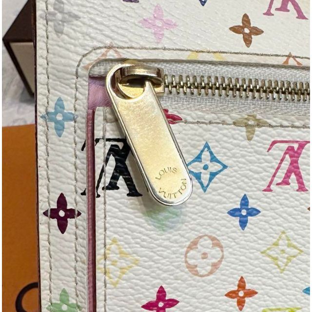 LOUIS VUITTON(ルイヴィトン)の【レア！廃盤品】ルイヴィトン マルチカラー ポルトフォイユ ウジェニ リッチ レディースのファッション小物(財布)の商品写真