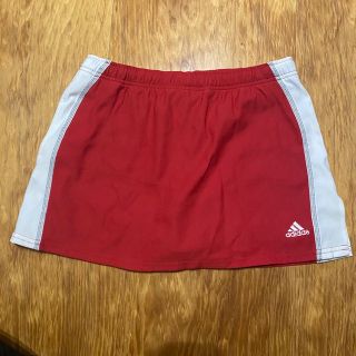 アディダス(adidas)の【美品】adidas/テニススコート　Lサイズ　インナーパンツ付(ウェア)